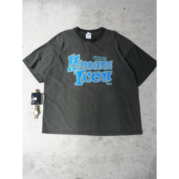 Rare Vintage Ecw Justin Credible Hardcore Icon Wrestling T - Picture 1 of 5